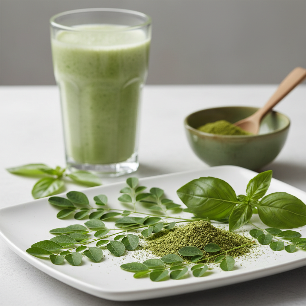 Moringa Basil Green Tea